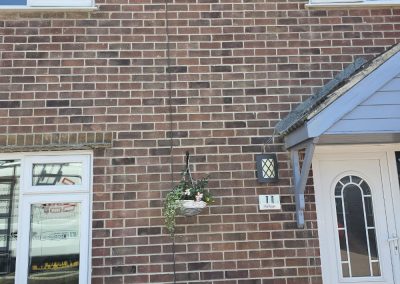 Repointed Brick wrok on front of house in Radcliffe on Trent Nottingham