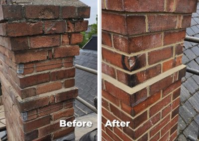 Chimney restoration and repair in Radcliffe on Trent Nottinghm